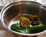A picture of step 2 of Stuffed cucumber 🥒.