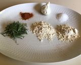 A picture of step 1 of California Farm Parmesan Crusted Lambchops.