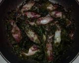 Foto langkah ke 2 dari resep Cumi asin sambel ijo.
