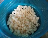 A picture of step 1 of Simple macroni for kids lunch box.