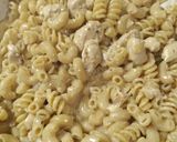 Foto del paso 4 de la receta: Fideos con salsa de pollo 🍗