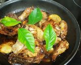 Foto del paso 8 de la receta: "Pollo al Japónjillo" con Mirin y hojas frescas de Limón