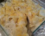 A picture of step 8 of Scalloped Potatoes.