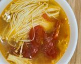 Hình bước làm 3 của món Nấu canh nấm kim châm siêu ngon cho ngày thanh mát