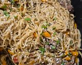 Une image de l'étape 3 de Boeuf sauté asiatique aux spaghettis en cocotte 😃.
