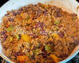 A picture of step 5 of Chilli Con Carne.