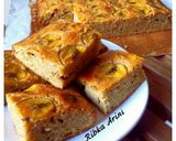 Foto langkah ke 4 dari resep Banana Cake lembut No Mixer, Aduk + Panggang, mudahh.