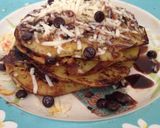 Foto langkah ke 8 dari resep Pancake Chocochips.