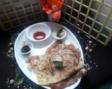 A picture of step 5 of Chickpeas Dosa with Chutney.