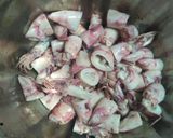 Foto langkah ke 1 dari resep Cumi Asin Pedas.