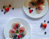 A picture of step 4 of Heart shaped Jelly Cake.