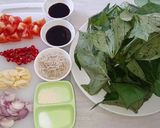 Foto langkah ke 1 dari resep Tumis Daun Ubi Rambat.