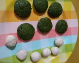 A picture of step 2 of Paneer stuffed Spinach Kofta Curry.