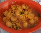 Foto langkah ke 8 dari resep Bola kentang asam manis vegie.