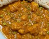 A picture of step 7 of Matar Paneer.