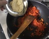 A picture of step 3 of Carrot Ladoo.