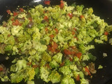 Verduras salteadas y revueltas