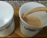 A picture of step 8 of Irani dam tea.