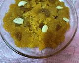 A picture of step 2 of Sattu laddu.