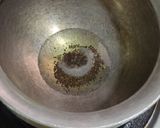 A picture of step 6 of Gujarat Kadi and khichadi.