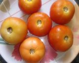 A picture of step 1 of Damdar tamatar kofta.