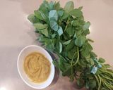 A picture of step 1 of Aloo Baingan Methi with Kasundi.