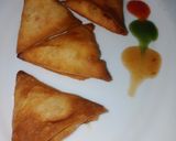 A picture of step 6 of Chicken veggies Samosay.
