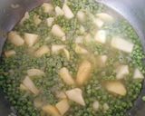 Une image de l'étape 1 de Velouté petit pois.