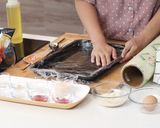 Foto langkah ke 3 dari resep Burger Sushi (Burgushi).