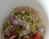 Foto langkah ke 4 dari resep Cumi asin sambal matah.