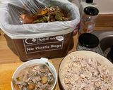 A picture of step 5 of Instant Pot Chicken Noodle Soup.