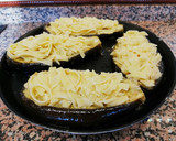 Foto del paso 7 de la receta: Berenjenas rellenas de atún y queso con pasta al cacio e pepe