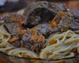 Foto del paso 9 de la receta: Espagueti con carne a la olla