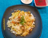 A picture of step 4 of Cucumber and Onion Raita for Biryani.