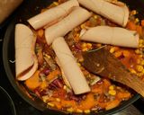 Une image de l'étape 6 de Chili aux lentilles revisité.