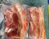 鹹豬肉炒娃娃菜佐油條的食譜步驟2照片