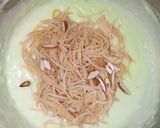 A picture of step 6 of Banana trifle.