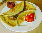 A picture of step 1 of Multi grain Dosai Crepe.