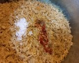 A picture of step 2 of Saffron Brown Rice.