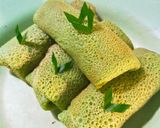 Foto langkah ke 6 dari resep Dadar gulung warna warni.