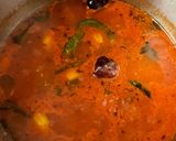 A picture of step 4 of Tomato Rasam.