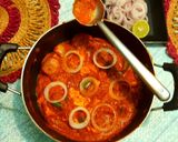 A picture of step 13 of Paneer tikka masala.