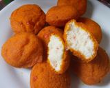 A picture of step 7 of Fluffy Bean Cake a. K. a Akara Osu.