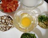 Tomato_mushroom egg drop soup recipe step 1 photo