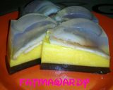 Foto langkah ke 7 dari resep Puding marie regal 3 lapis.