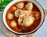 Foto langkah ke 3 dari resep Gulai Telur Baso Daun Kare.