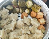 Foto langkah ke 9 dari resep Siomay Ayam Labu Siam.