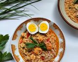 Foto langkah ke 5 dari resep Mie Celor Khas Palembang.