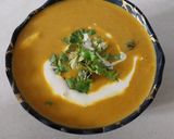 A picture of step 4 of Creamy Arbi Curry.