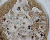 A picture of step 4 of Sunflower seeds Roti-Open Salad wraps.